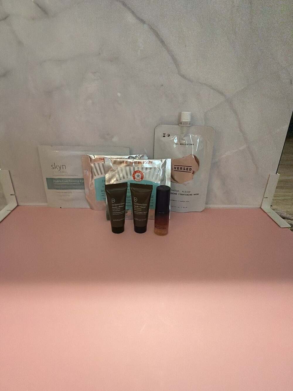 Skincare Sample Bundle: Dr. Dennis Gross, First Aid Beauty, Versed, Skyn Iceland